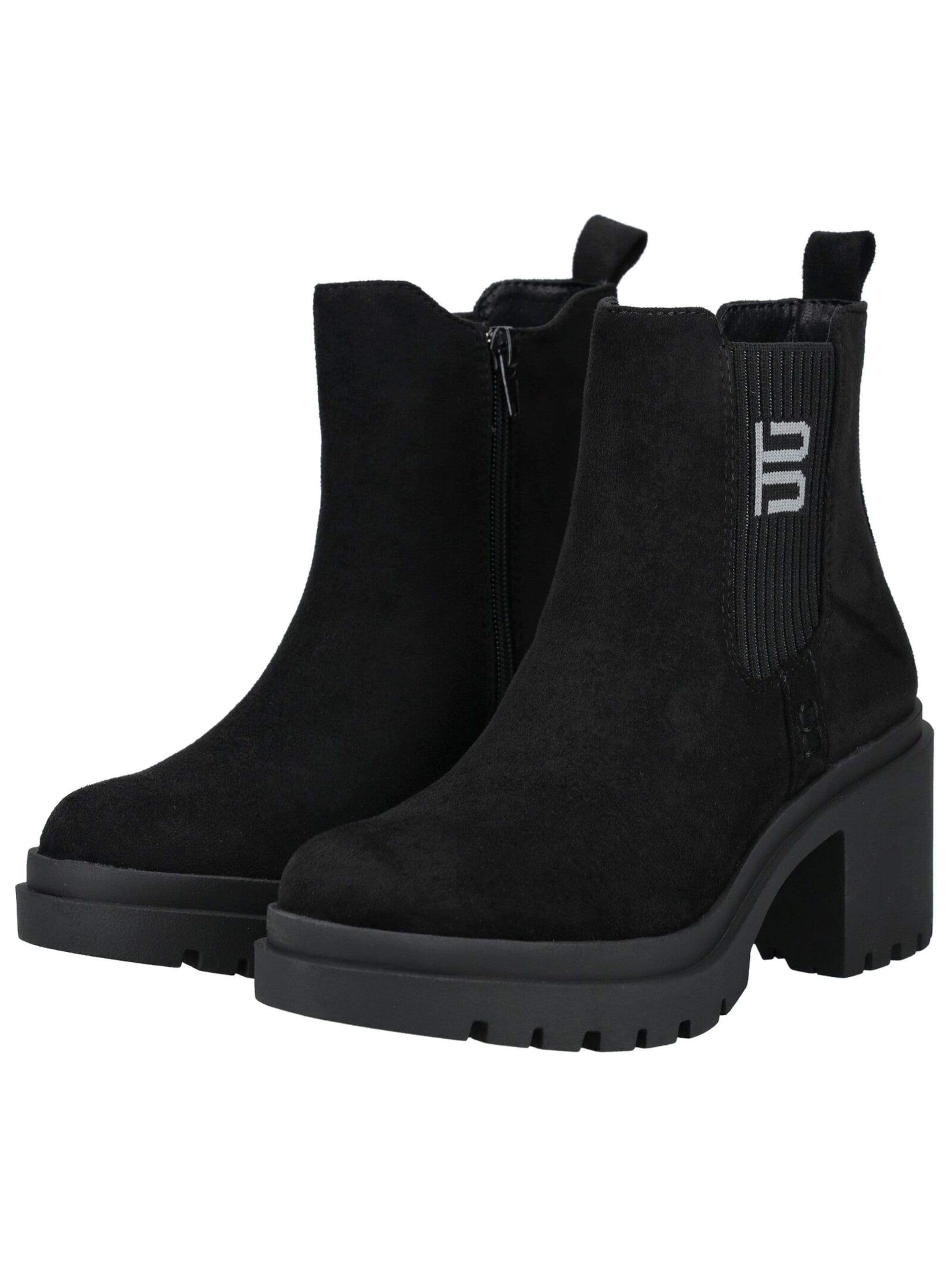 TT. BAGATT Chelsea Boots in Schwarz