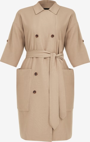 Finn Flare Shirt dress in Beige: front