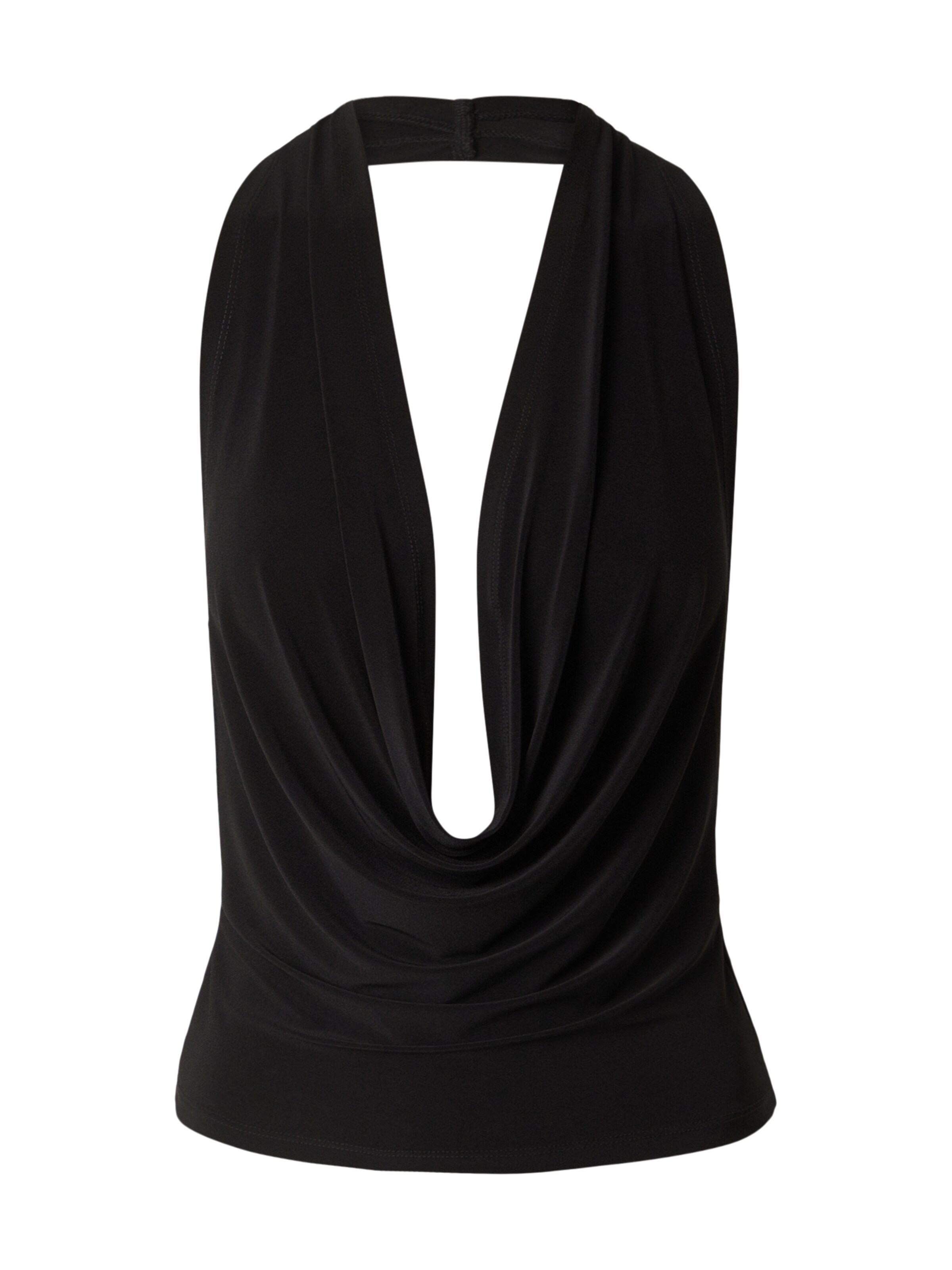 RÆRE by Lorena Rae Top 'Zoey' v velikosti XS  | črna barva, Prikaz izdelka