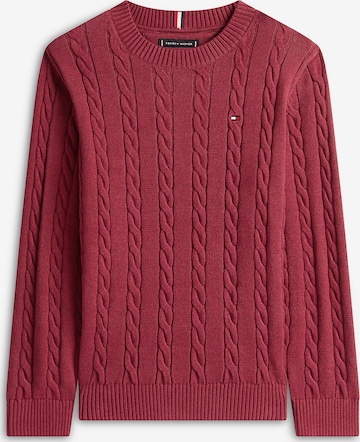TOMMY HILFIGER Pullover 'Essential' in Rot: Vorderseite