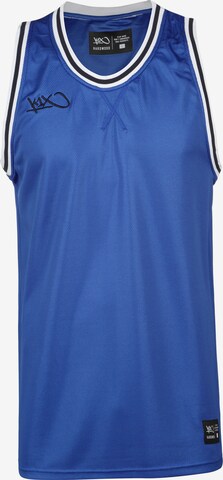 Maillot 'Hardwood double x' K1X en bleu : devant