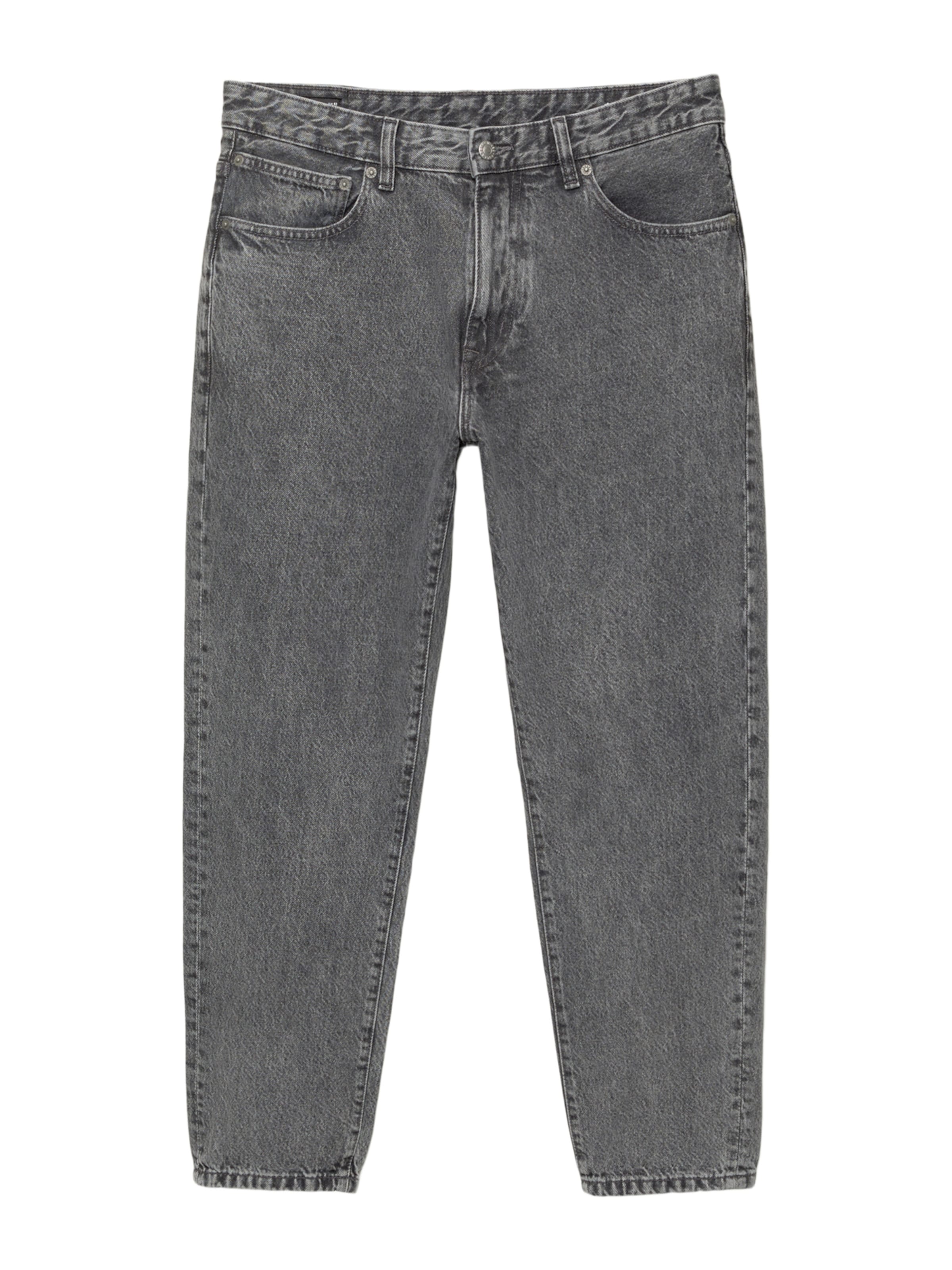 Slimfit Jeans de la Pull&Bear pe gri: față