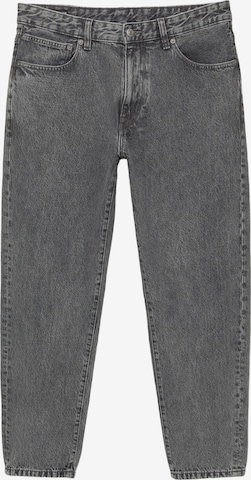 Pull&BearSlimfit Traperice - siva boja: prednji dio