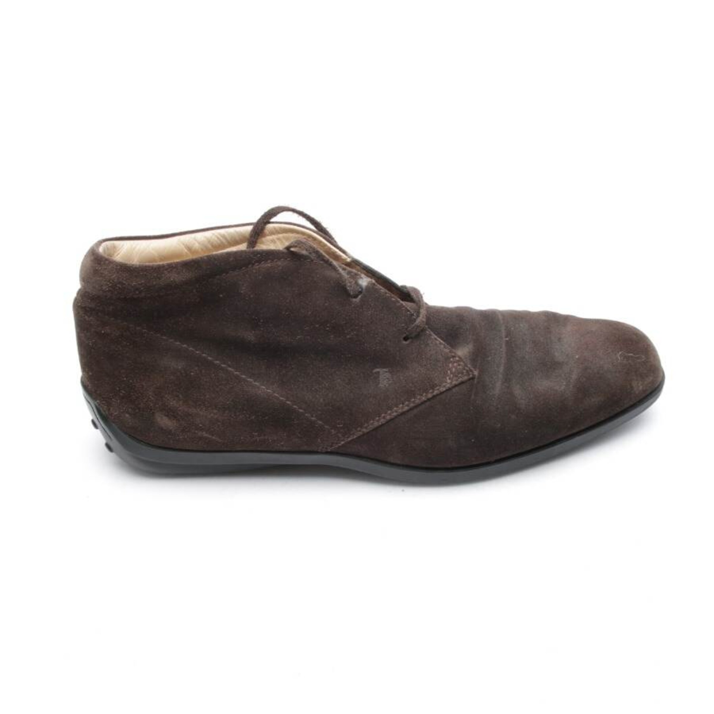 Tod's Flats & Loafers in 37 in Brown: front