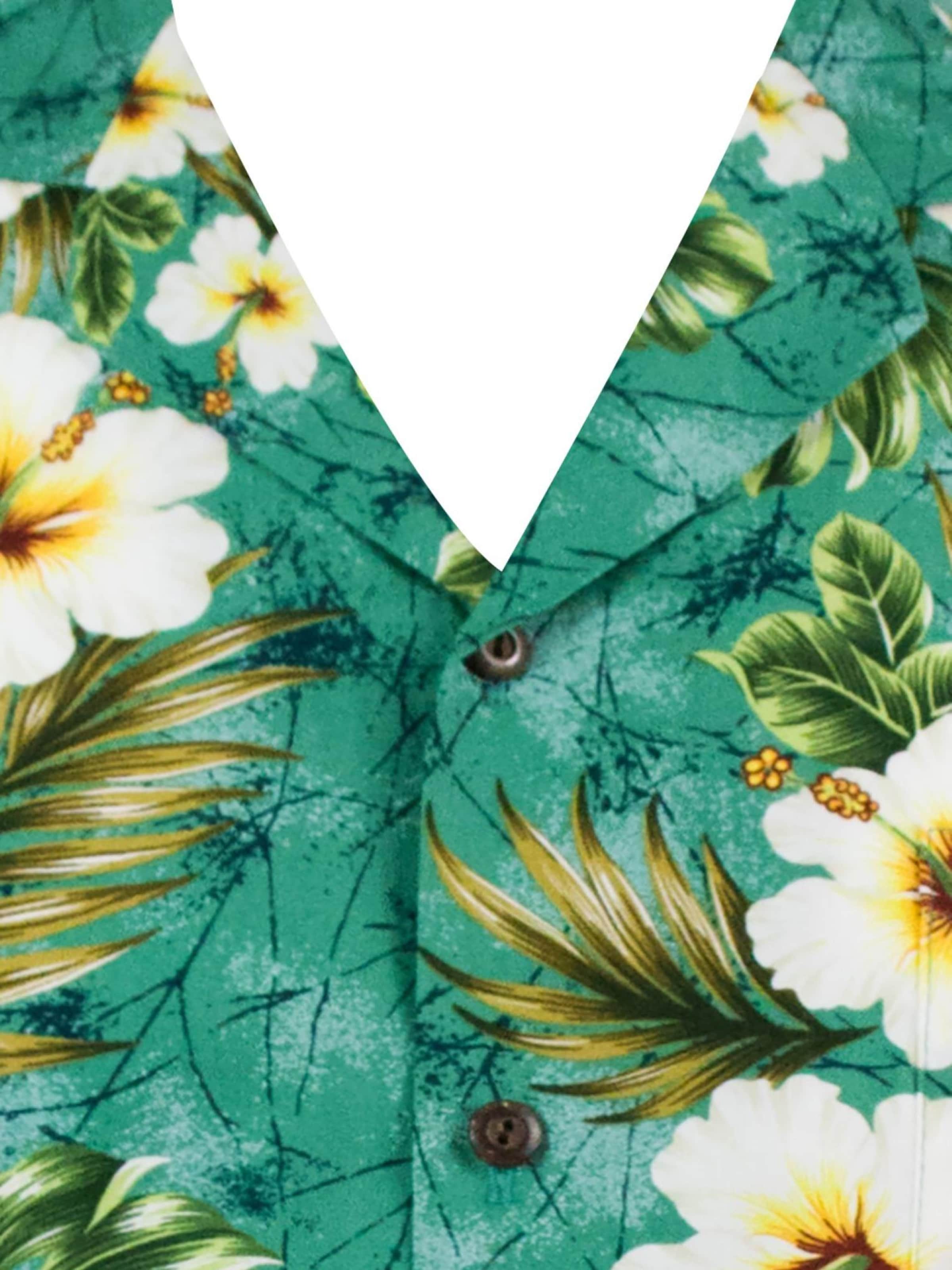Regular fit Camicia '3-Farben' di KY's in verde
