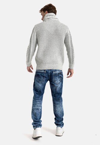 CIPO & BAXX Pullover in Grau
