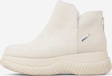 BRONX Snow Boots in Beige: front