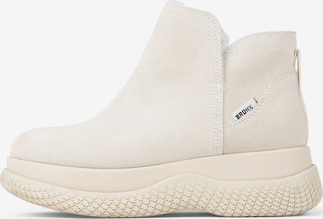 BRONX Snowboots in Beige: voorkant