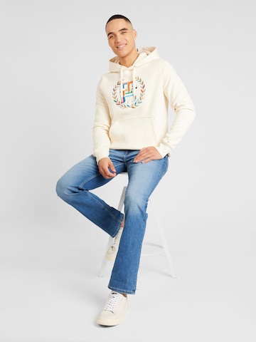 TOMMY HILFIGERSweater majica 'LAUREL' - bež boja