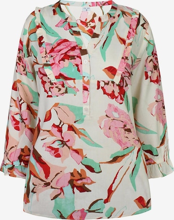 ze-ze Bluse 'Dot 075' in Pink: Vorderseite