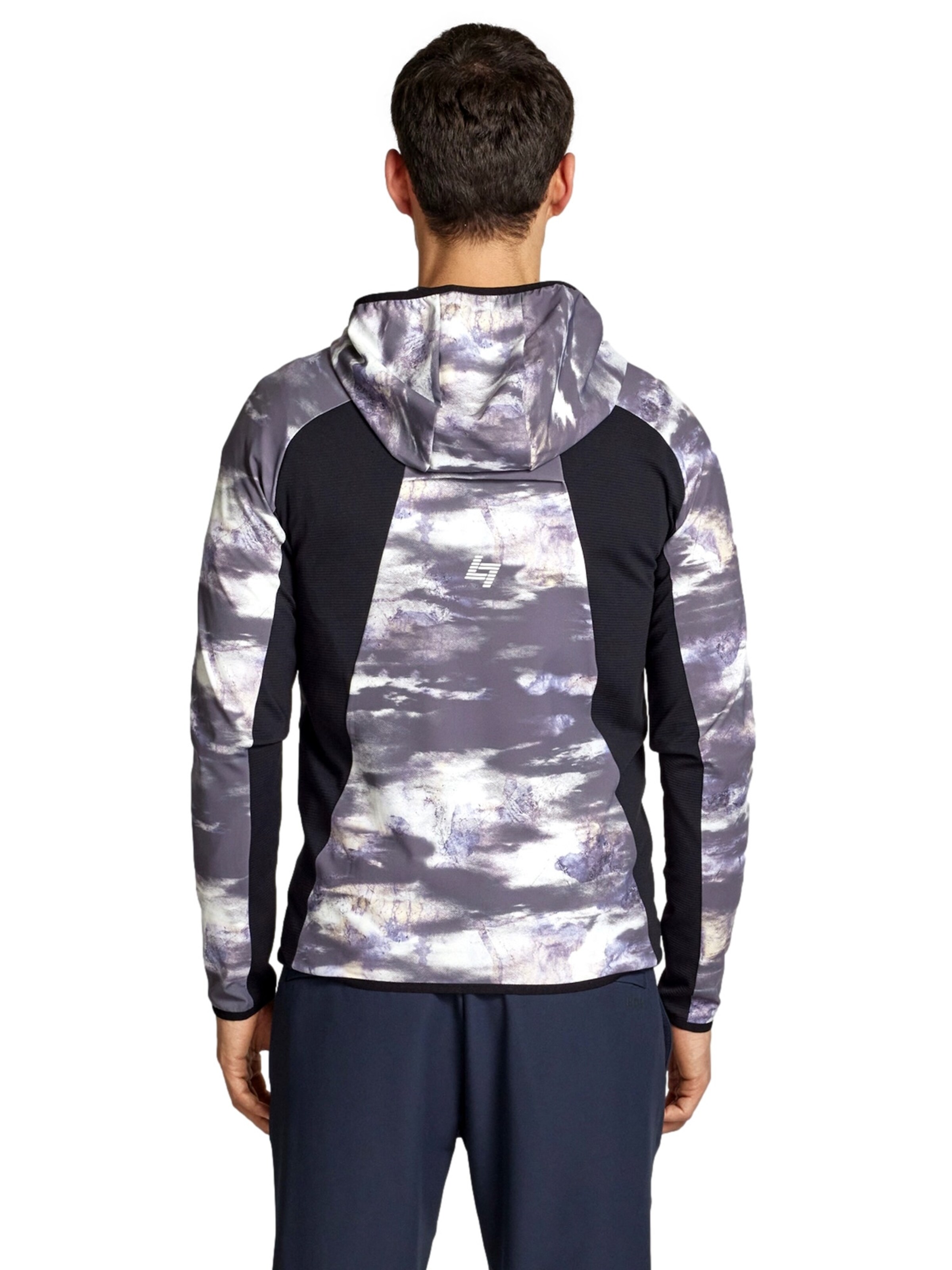 EA7 Emporio Armani Sweatvest 'Dynamic Athlete' in Grijs