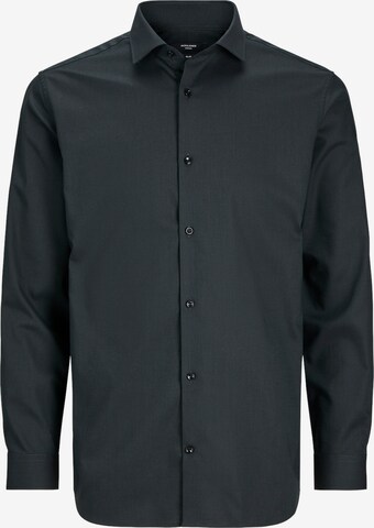 Chemise business 'Parker' JACK & JONES en vert : devant