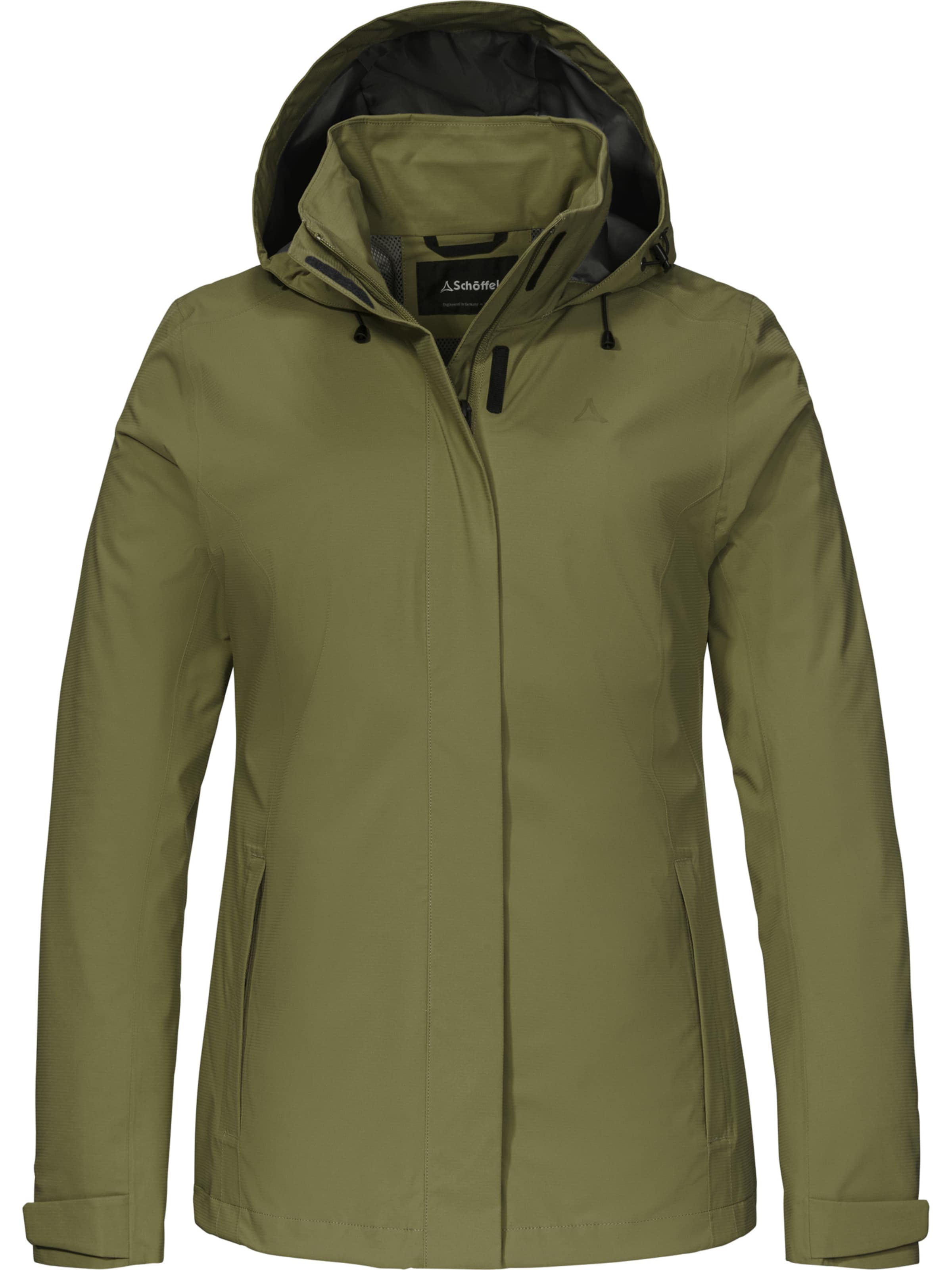Schöffel Outdoorjacke 'Gmund' in Grün: Vorderseite