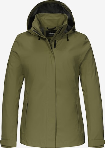 Schöffel Outdoorjacke 'Gmund' in Grün: Vorderseite