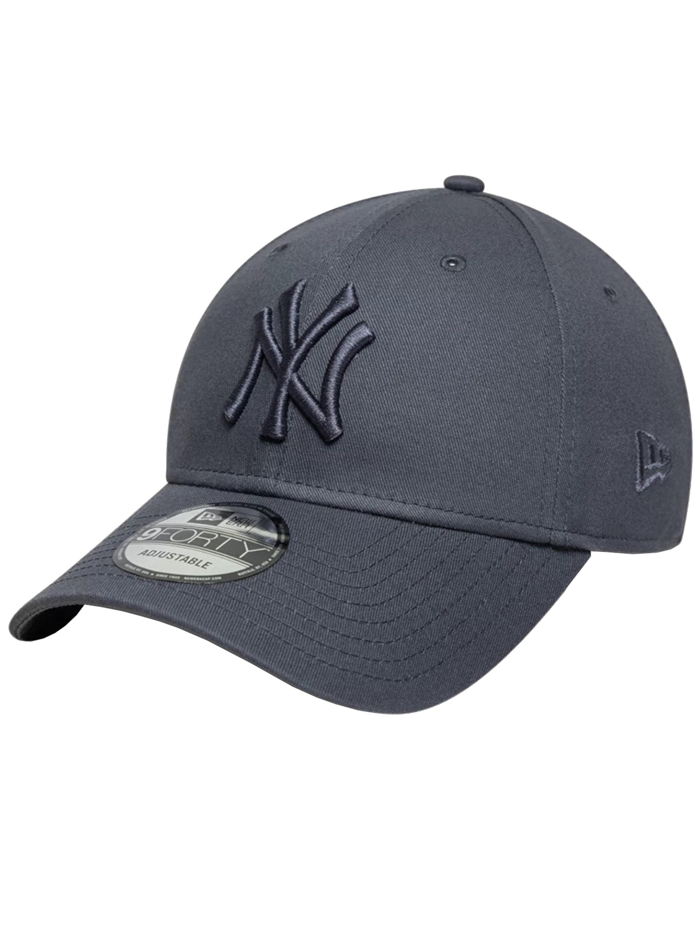 NEW ERA Pet 'League Essential 9FORTY New York Yankees' in Zwart: voorkant