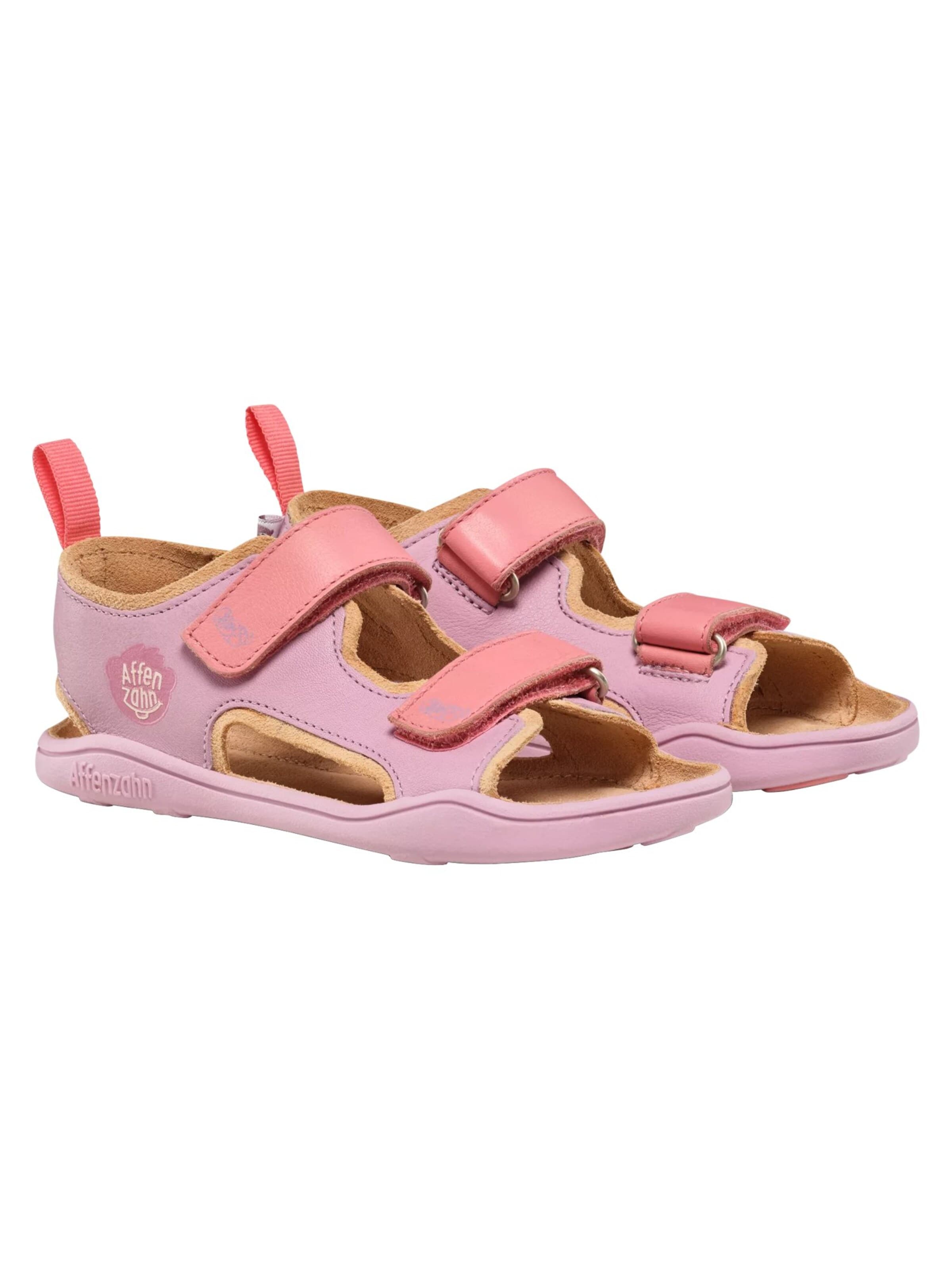 Affenzahn Sandals 'Sandale Leder Airy' in Pink