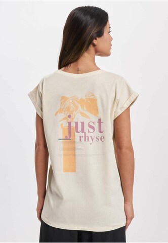 Just Rhyse T-Shirt 'Greenhouse' in Beige: Vorderseite