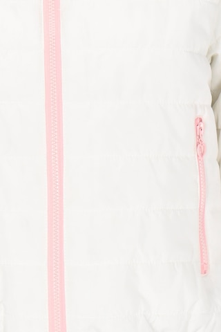 swirly Between-season jacket in White