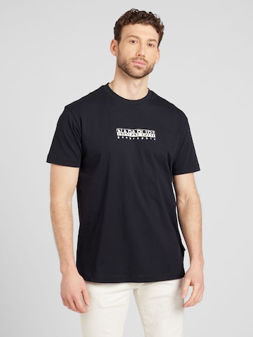 NAPAPIJRI T-shirt i svart: framsida