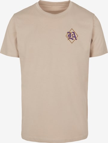 Mister Tee T-Shirt 'LA City' in Beige: Vorderseite
