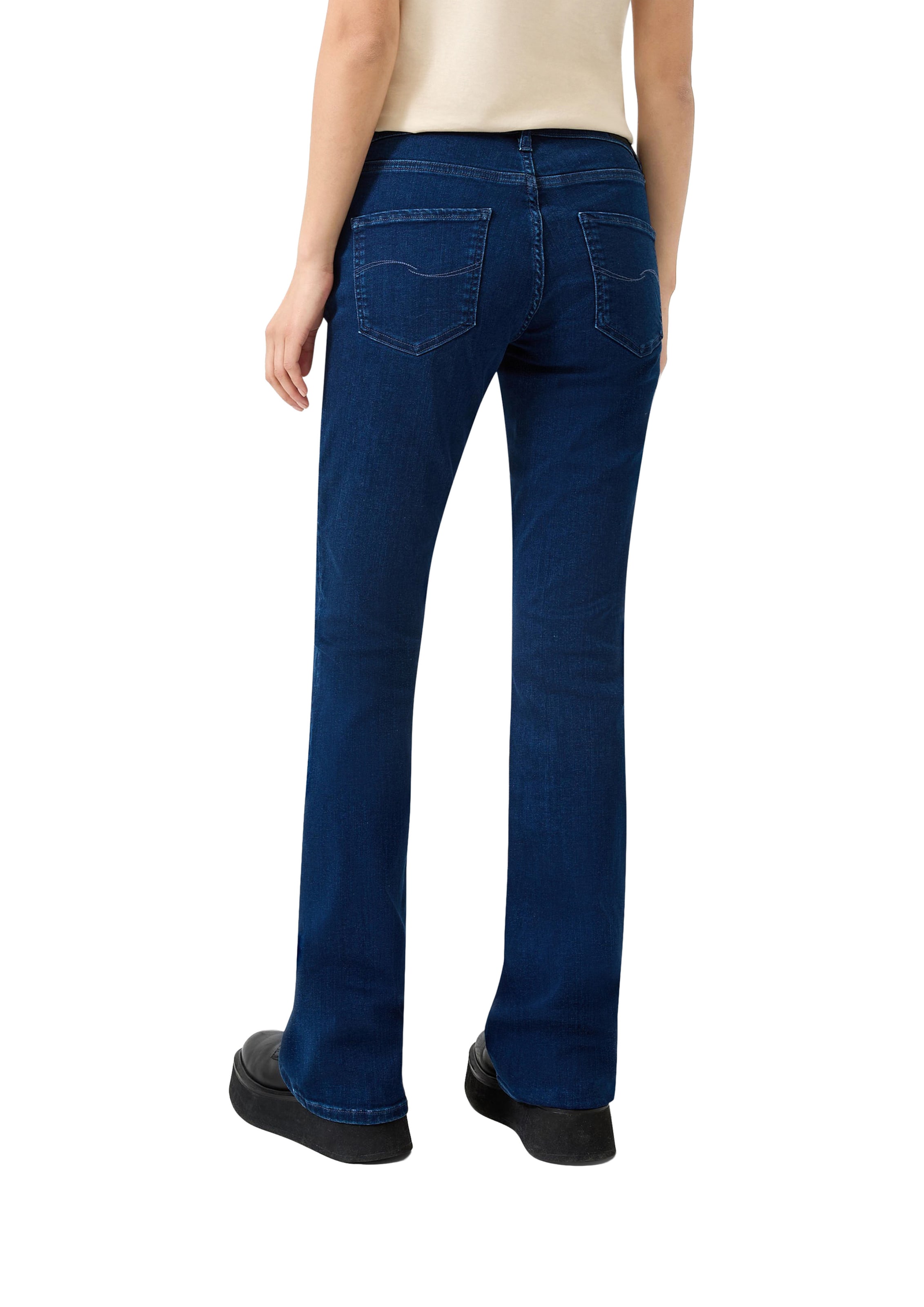 Bootcut Jean 'Catie' QS en bleu : derrière