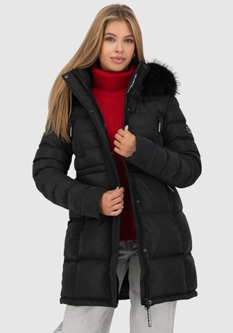 alife & kickin Winter Coat in Black
