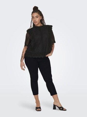 ONLY Carmakoma Slim fit Jeans 'WILLY' in Black