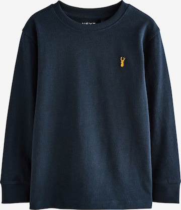 Next T-Shirt in Blau: Vorderseite