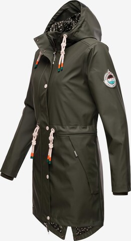 NAVAHOO Weatherproof jacket 'Tropical Storm' in Green