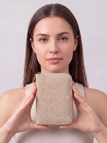 MILLYMILK® Wallet 'FONDO MEDIUM' in Beige