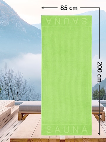 Lashuma Towel 'Kopenhagen' in Green