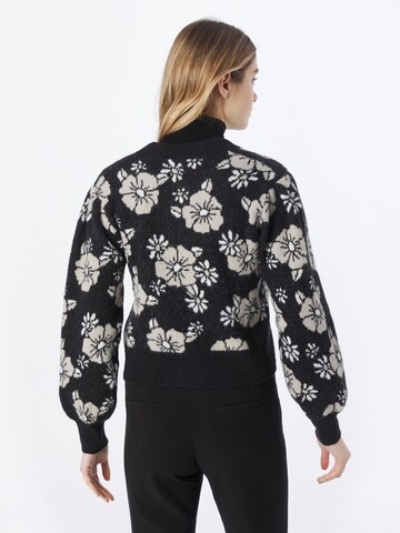 Monki Knit cardigan in Black