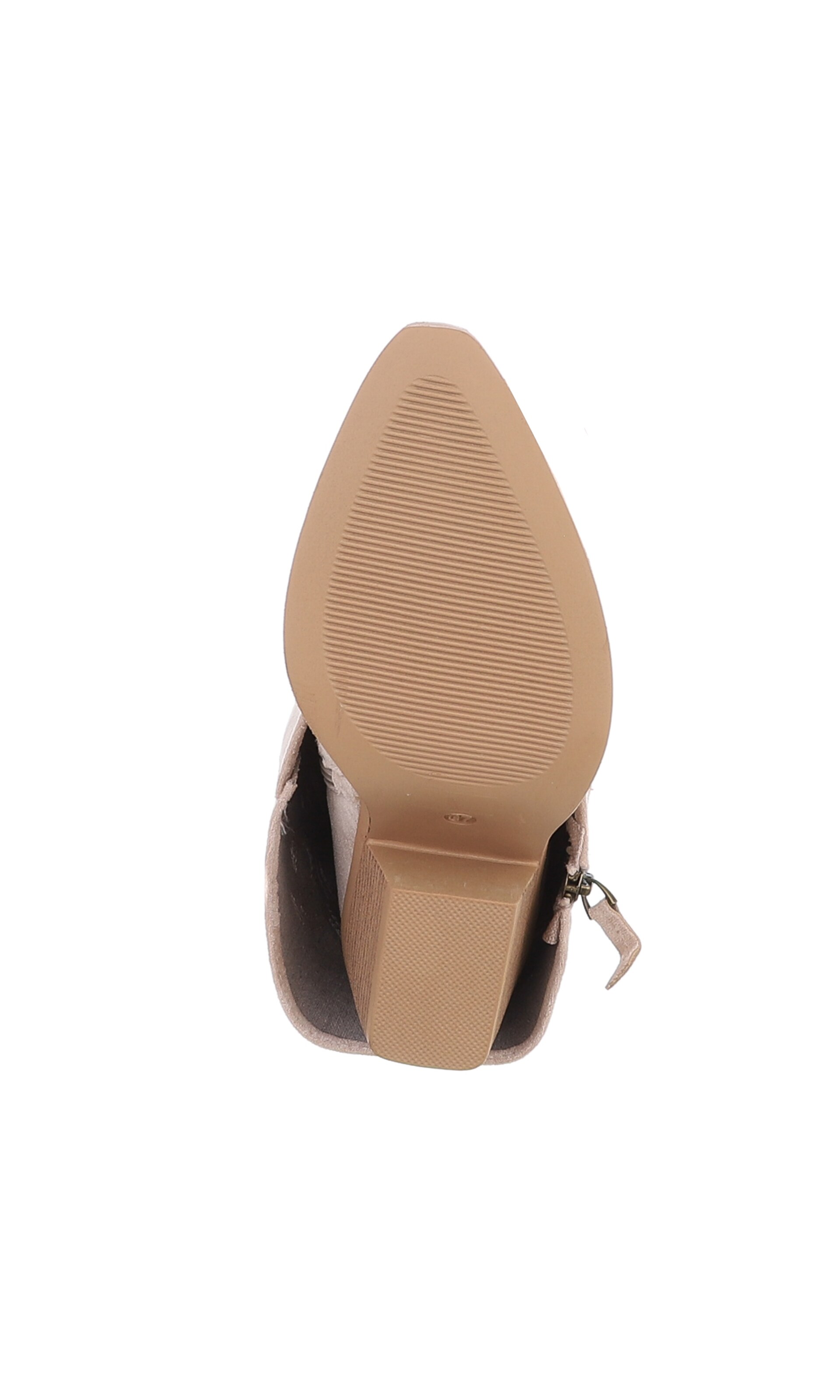 Ital-Design Cowboy Boots in Beige