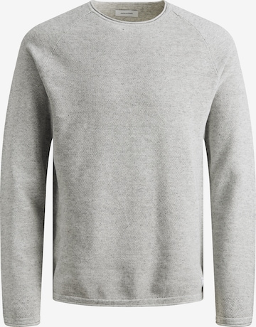 JACK & JONES Regular fit Sweater 'Hill' in Grey: front