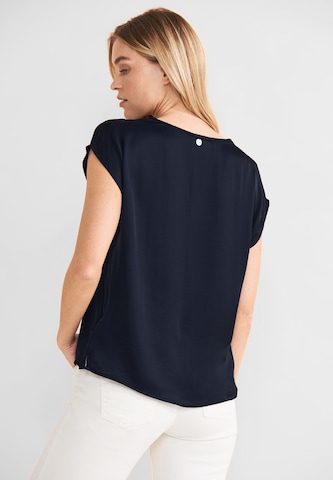 STREET ONE Bluse in Blau