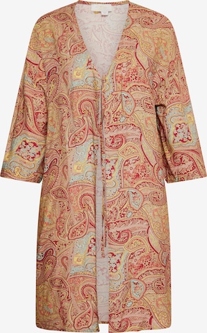 usha FESTIVAL Kimono w kolorze beżowy: przód
