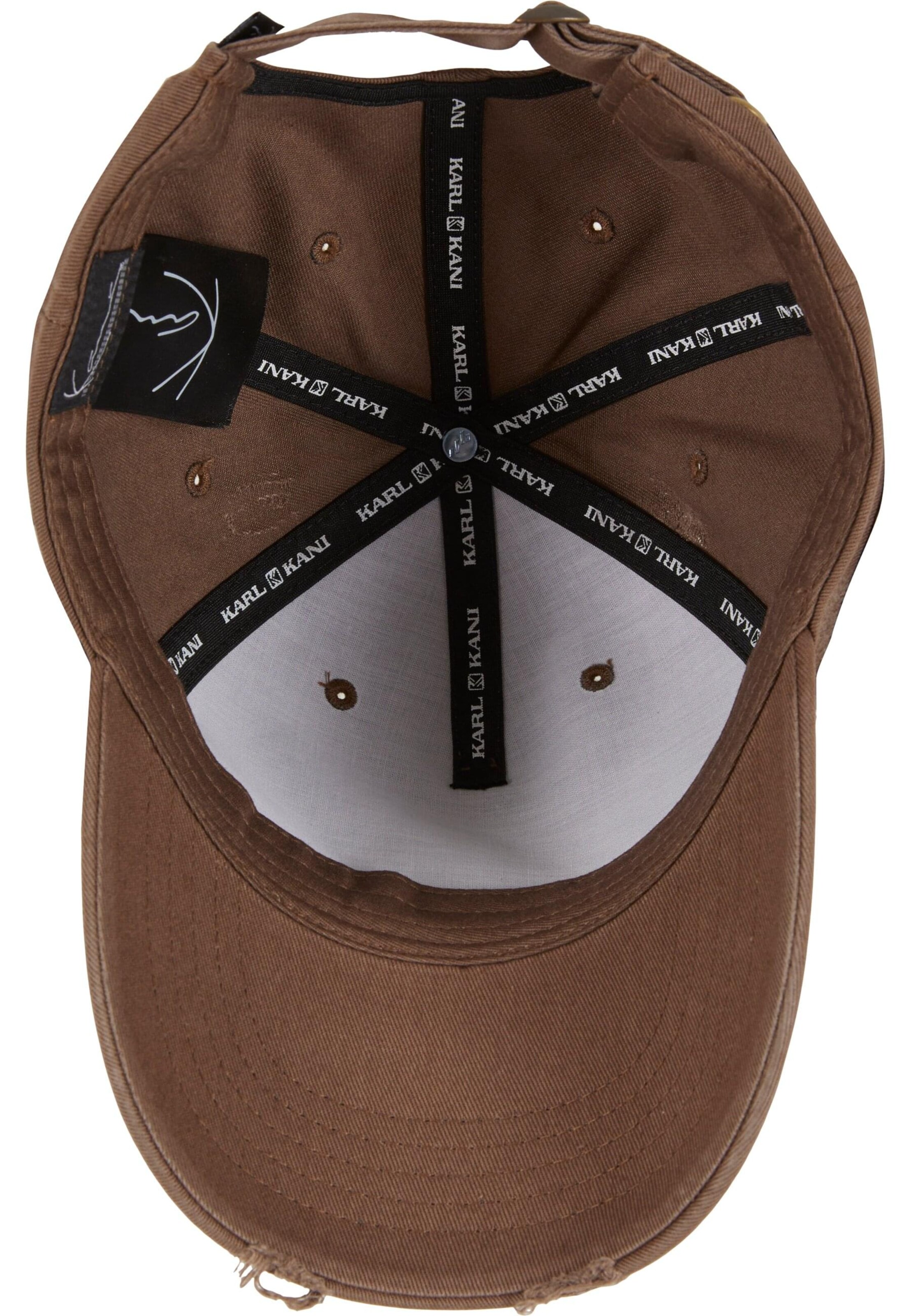 Casquette Karl Kani en marron