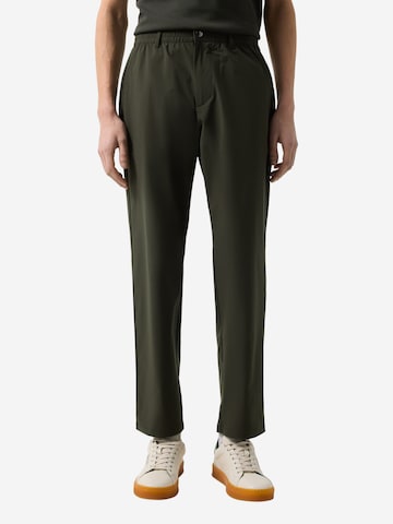 BOGNER Loosefit Hose 'Marcus' in Grün: Vorderseite