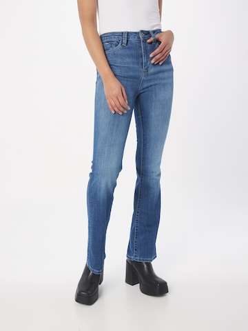 Pepe Jeans גזרת פעמון ג'ינס 'Dion' בכחול: מלפנים