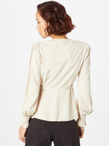 Little Mistress Bluse in Beige