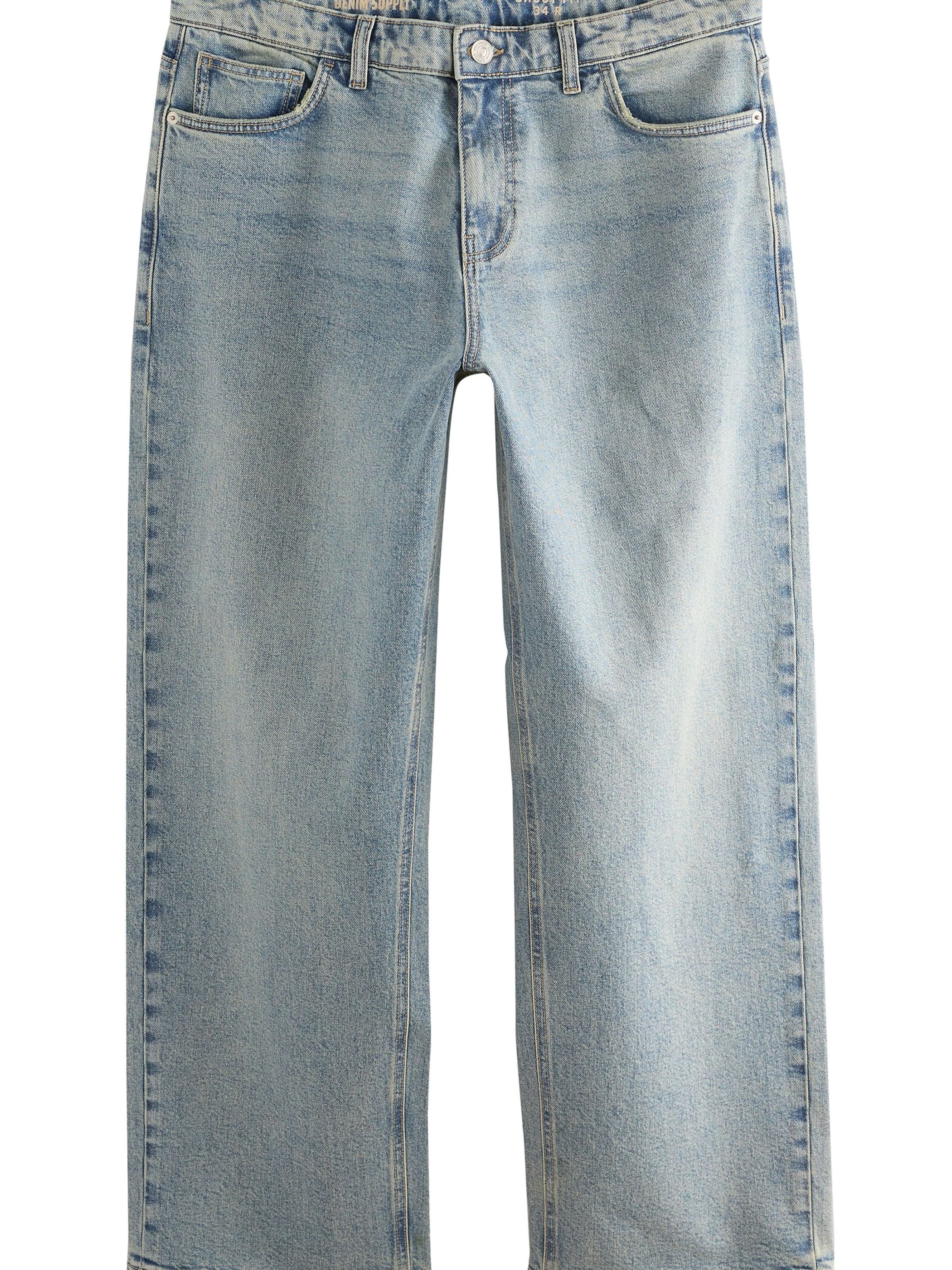 Next Свободный крой Джинсы в Синий: спереди