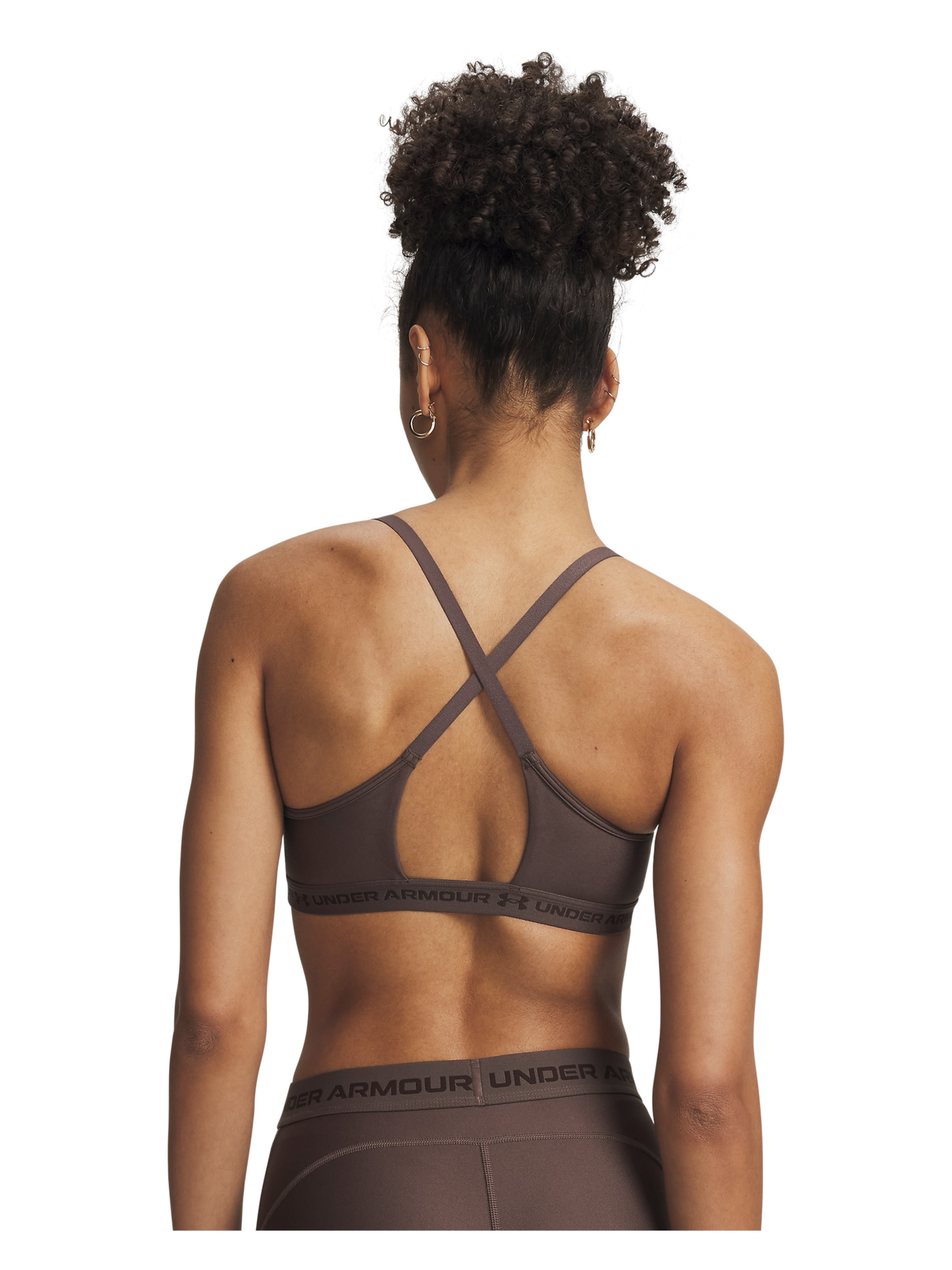 UNDER ARMOUR Bustier Sport bh in Bruin