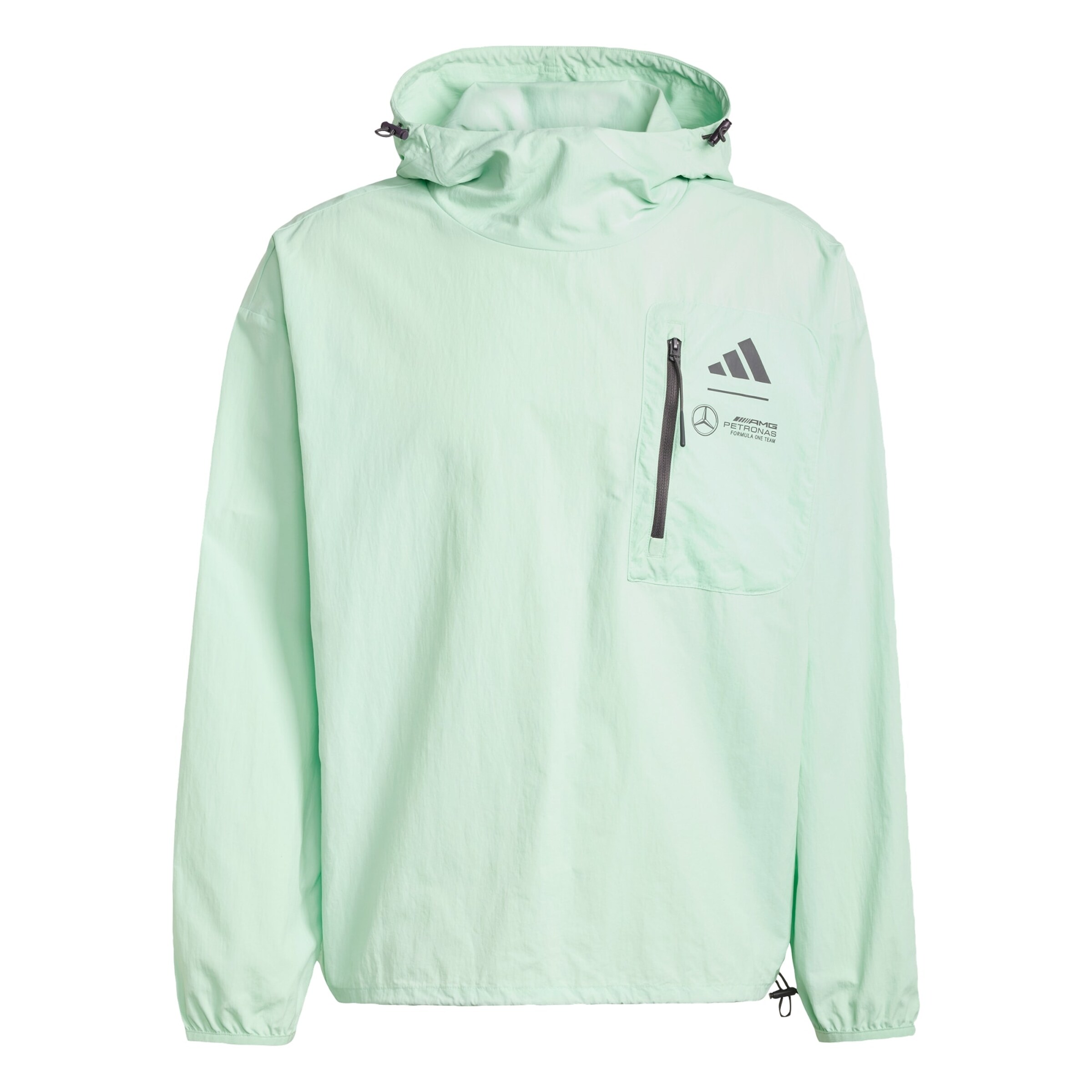 ADIDAS PERFORMANCE - Chaqueta deportiva 'Mercedes - AMG Petronas Formula One Team' en verde: frente