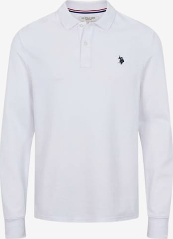 U.S. POLO ASSN. Polo shirt ' UMBrett ' in Weiß: Vorderseite