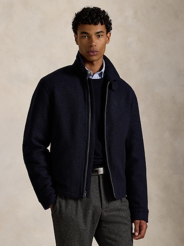 Polo Ralph Lauren Демисезонная куртка 'HERITAGE' в Синий: спереди