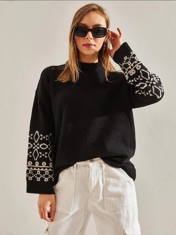 Pull-over Bianco Lucci en noir
