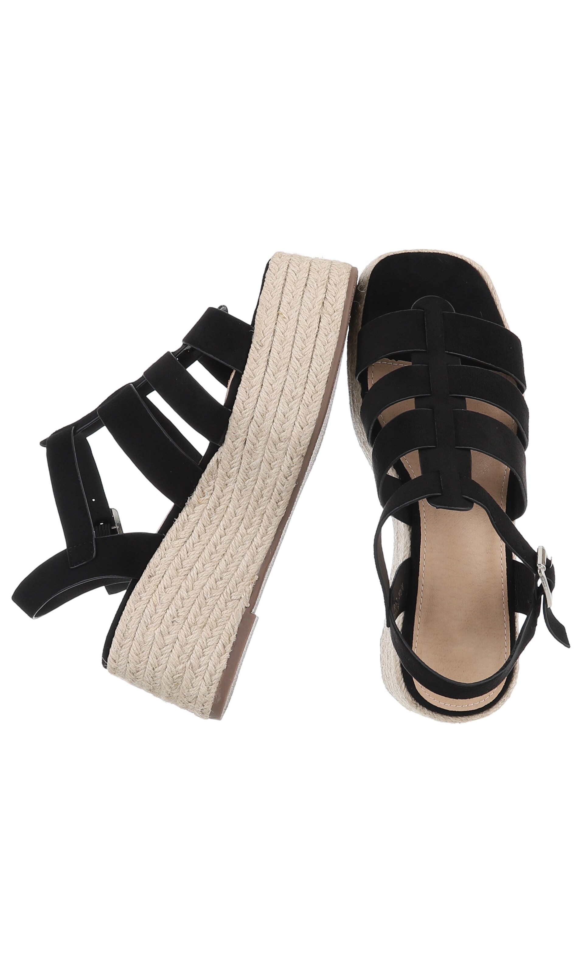 Ital-Design Sandals in Black