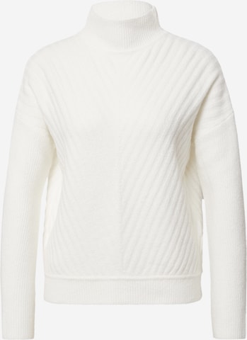 Pull-over COMMA en blanc : devant