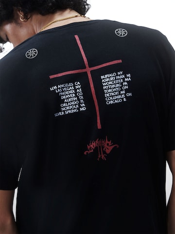 Luka Sabbat for ABOUT YOU - Camiseta 'Sinan' en negro