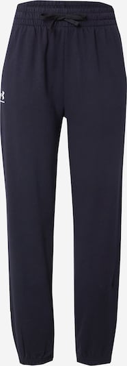 UNDER ARMOUR Sports trousers in Night blue / White, Item view